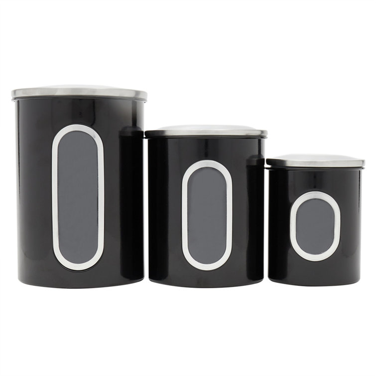 Latitude Run® 3 Piece Kitchen Canister Set Wayfair Canada
